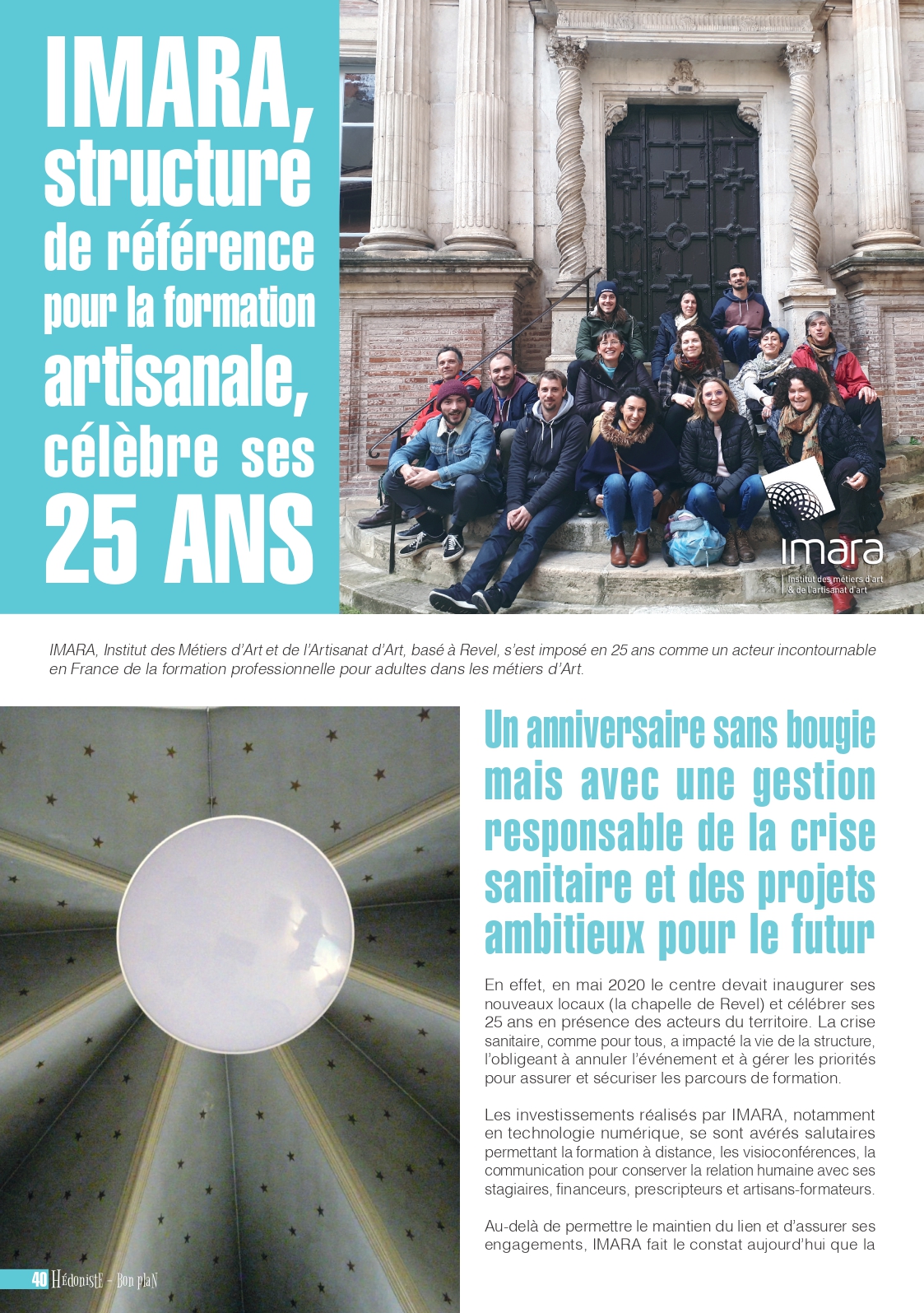 On Parle De Nous Institut Des Metiers D Art De L Artisanat D Art